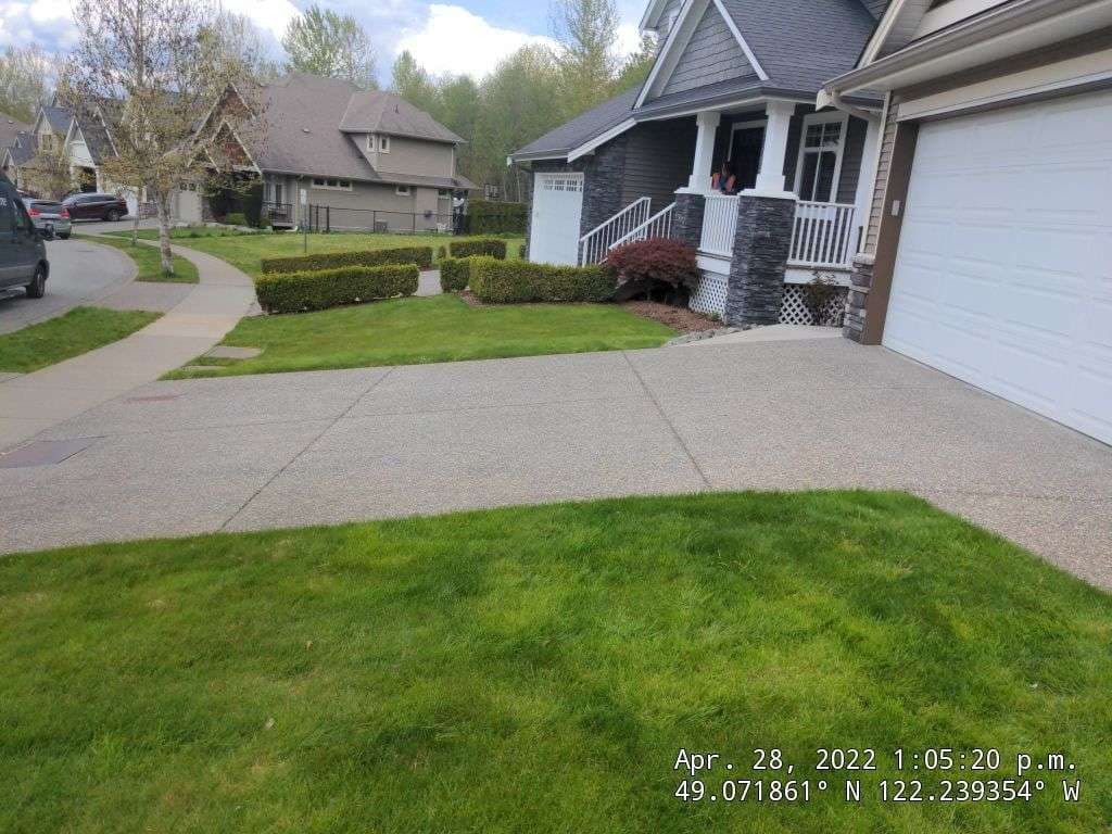 The final results of Fuse's Driveway Cleaning Service